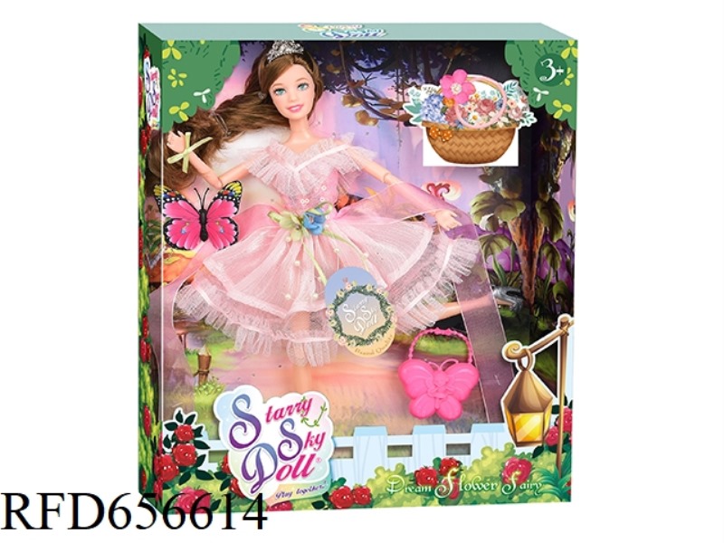 11.5 INCH 12-JOINT SUMMER FLOWER FAIRY SERIES