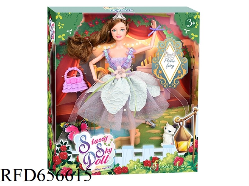 11.5 INCH 12-JOINT SUMMER FLOWER FAIRY SERIES