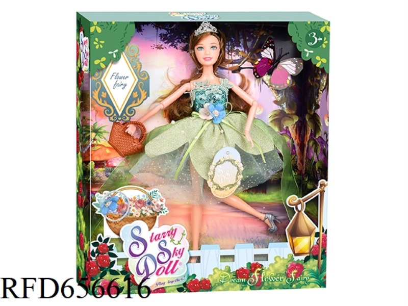 11.5 INCH 12-JOINT SUMMER FLOWER FAIRY SERIES