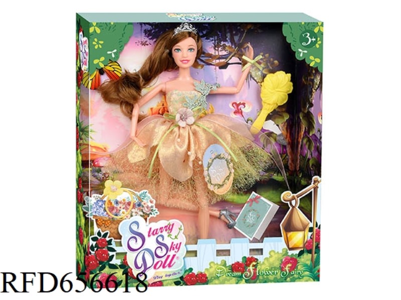 11.5 INCH 12-JOINT SUMMER FLOWER FAIRY SERIES