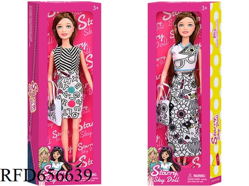 STARRY SKY 11.5 INCH HEAVY SOLID DOLL