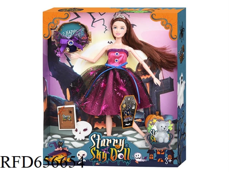 11.5 INCH 12-JOINT HALLOWEEN DOLL