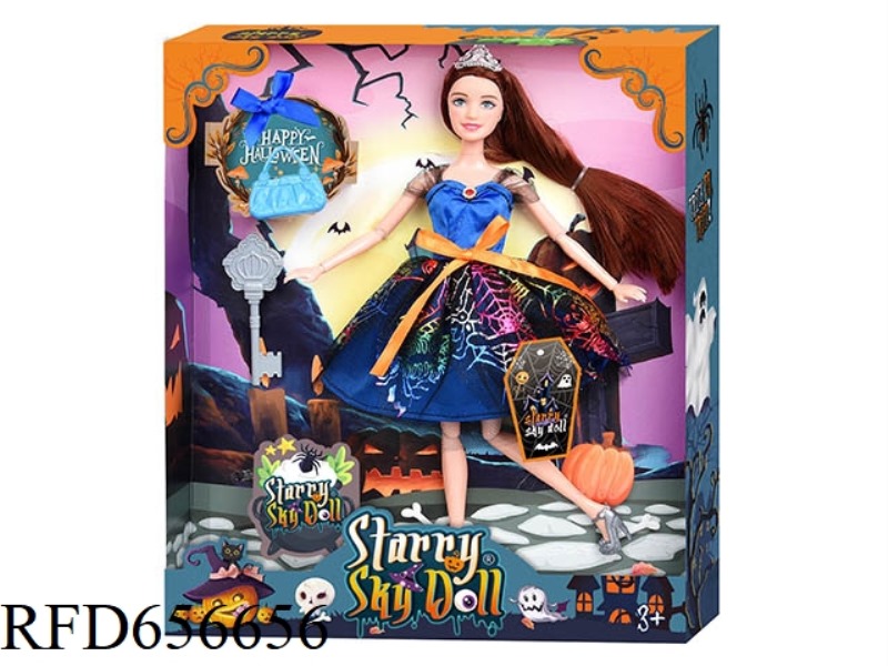 11.5 INCH 12-JOINT HALLOWEEN DOLL