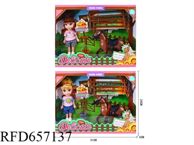 6 INCH LITTLE KELLY HORSE RANCH