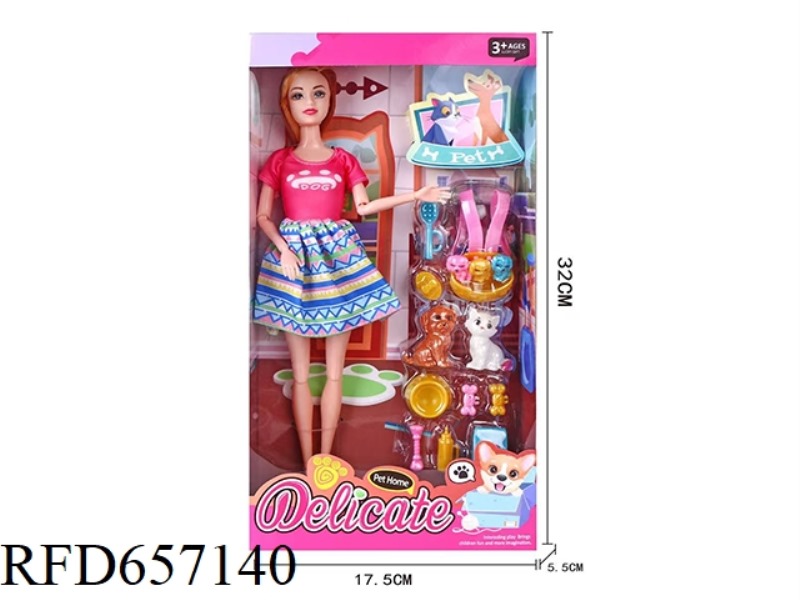 11-INCH BARBIE PET SET