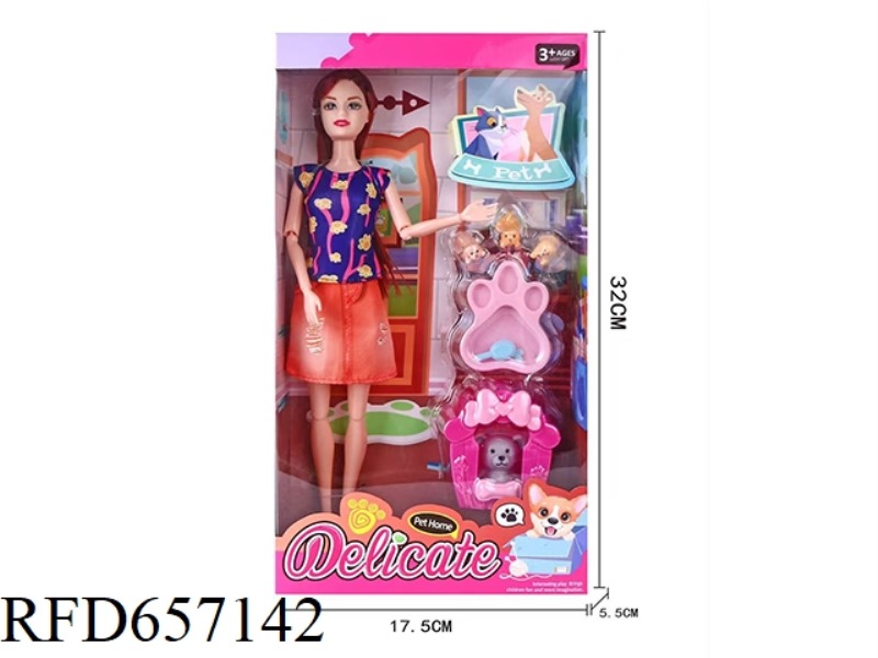 11-INCH BARBIE PET SET