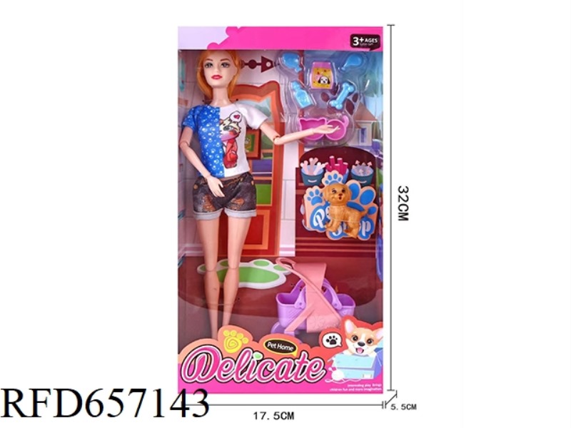 11-INCH BARBIE PET SET