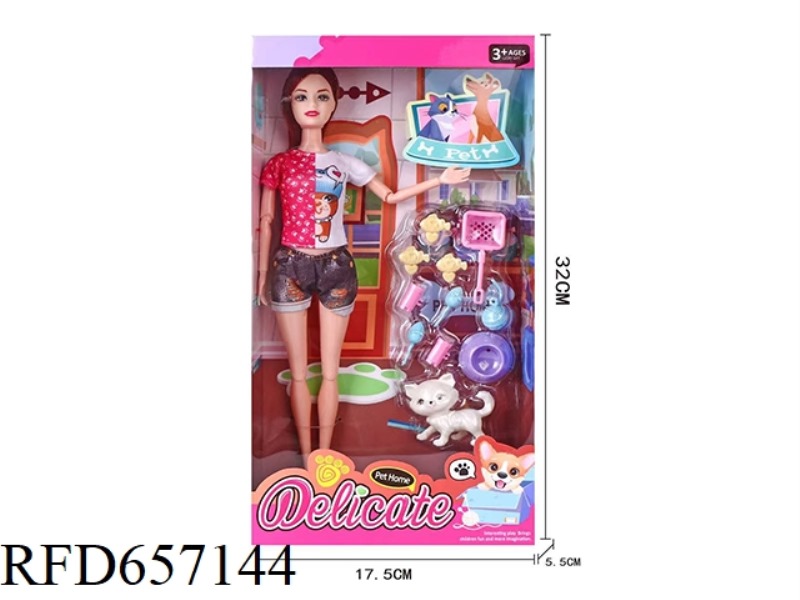11-INCH BARBIE PET SET