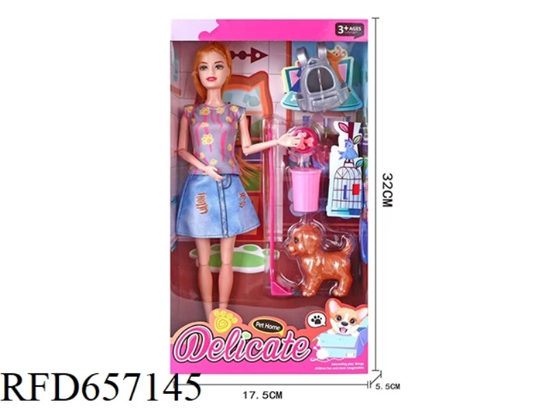 11-INCH BARBIE PET SET