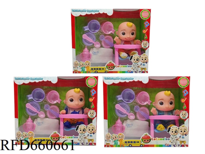 10 INCH VINYL COCOMELON SUPER BABY WITH 4 THEME MUSIC AND CHRISTMAS THEME MUSIC 3 DIFFERENT THEME CH