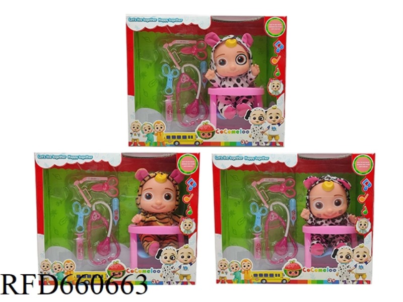 10 INCH VINYL COCOMELON SUPER BABY WITH 4 THEME MUSIC AND CHRISTMAS THEME MUSIC 3 DIFFERENT THEME CH