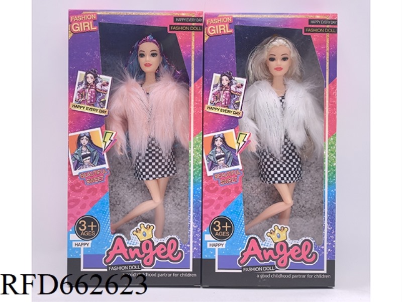 11.5-INCH ELEVEN-JOINT REAL GOLD HAIR FASHION BARBIE