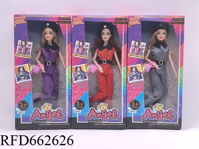 11.5 INCH ELEVEN-JOINT FASHION BARBIE BAG+HAT
