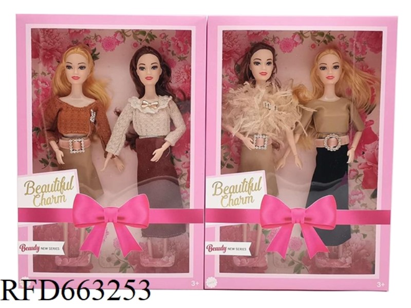 2025 NEW 11.5 INCH 9 JOINT CASUAL WEAR REAL BODY SISTER TWO RANDOM MIXED TWO