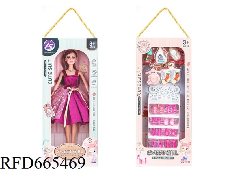 11-INCH BARBIE SHOE RACK