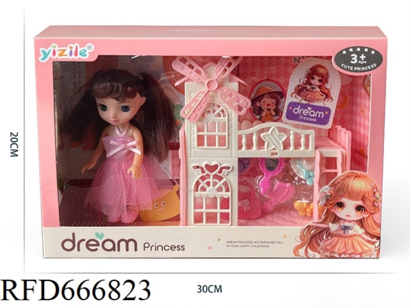 6-INCH GIRL'S HOUSE