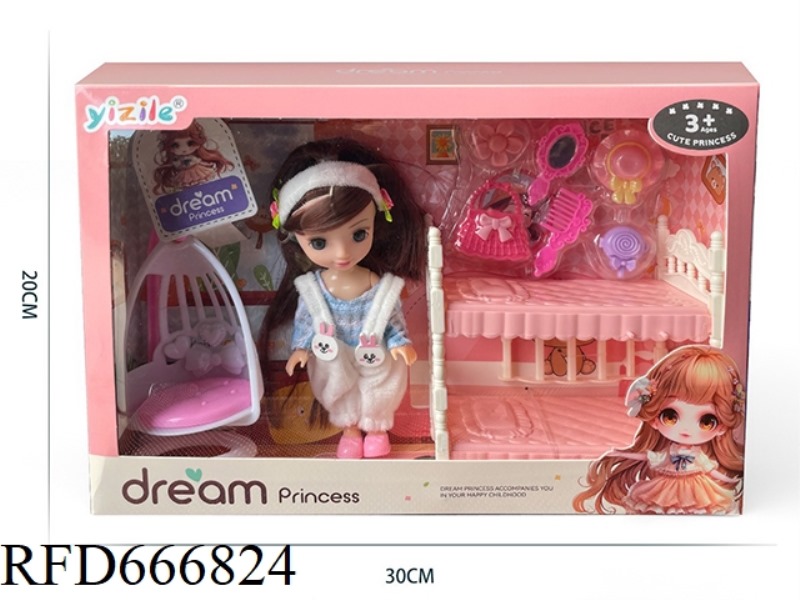 6-INCH GIRL'S HOUSE