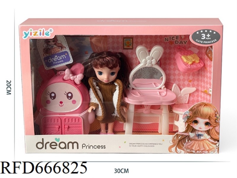 6-INCH GIRL'S HOUSE