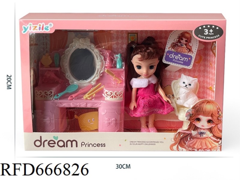 6-INCH GIRL'S HOUSE