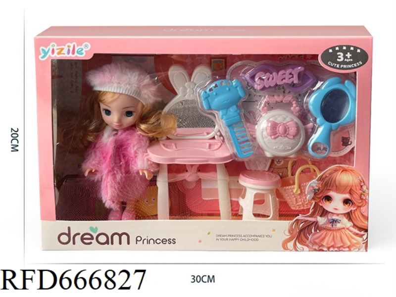 6-INCH GIRL'S HOUSE