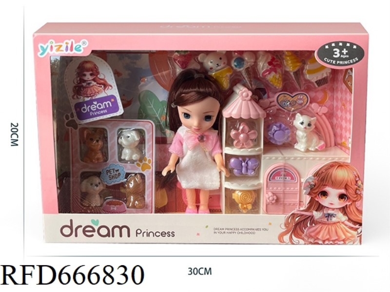 6-INCH GIRL'S HOUSE