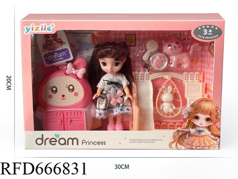 6-INCH GIRL'S HOUSE