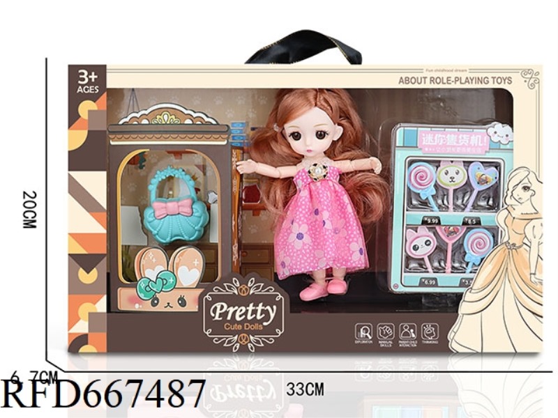 DOLL LOLLIPOP SET