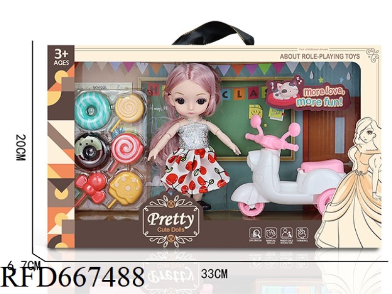 DOLL MOTORCYCLE SET