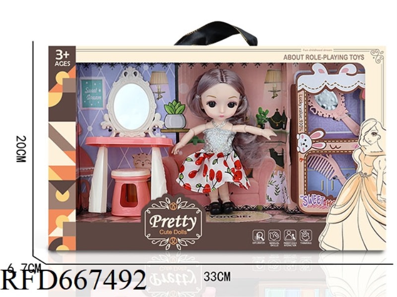 DOLL DRESSING TABLE SET