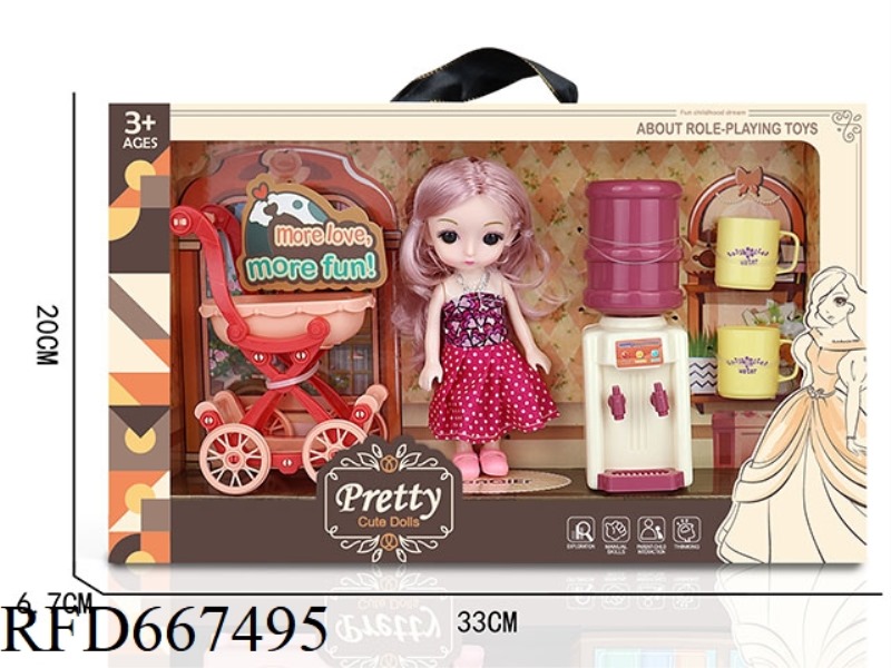 DOLL WATER DISPENSER SET