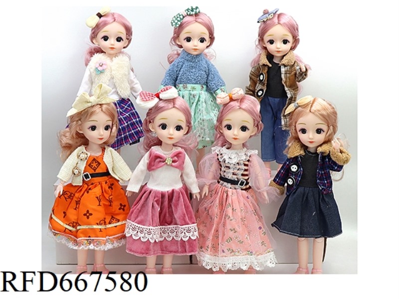 A 12-INCH DOLL WITH JOINTS