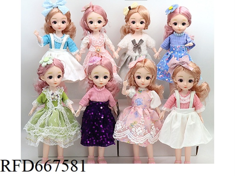 A 12-INCH DOLL WITH JOINTS