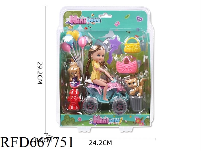 6-INCH ARTICULATED DOLL BARBIE