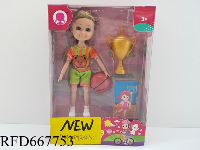 BASKETBALL BARBIE SUIT