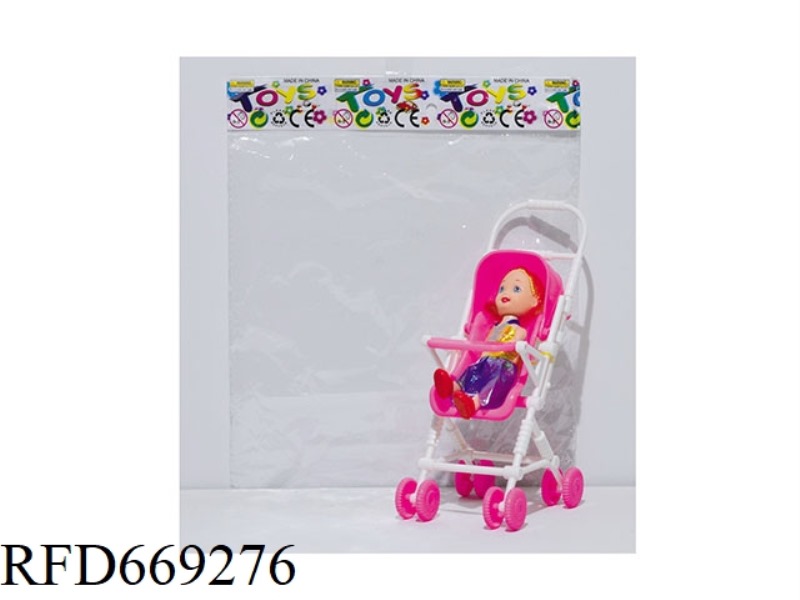 BB CART+REAL 3.5 INCH DOLL
