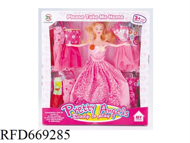11.5 INCH BELLE REAL DOLL SET