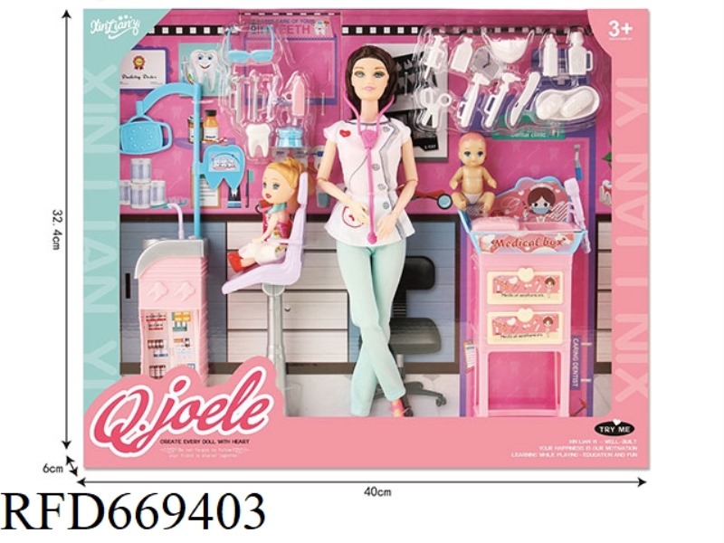 QIAOYUER 11.5-INCH JOINT DENTAL CARE PACKAGE