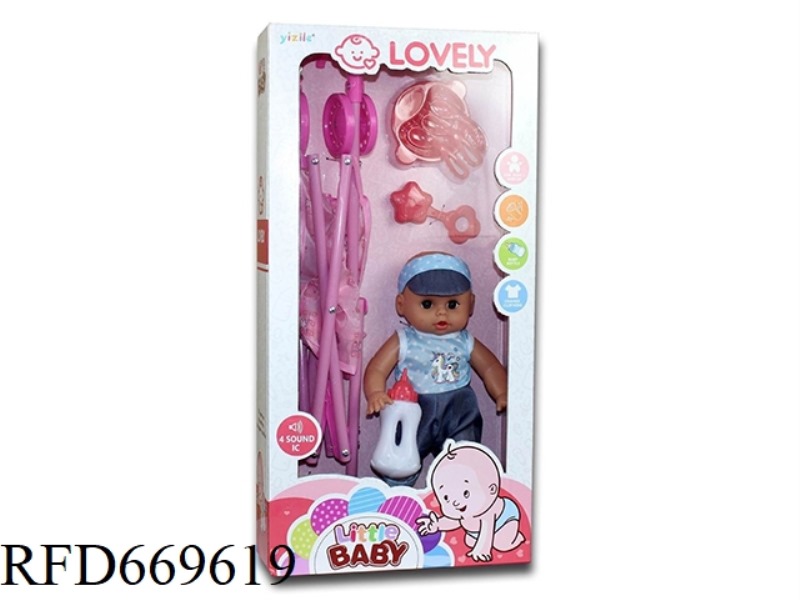 14 INCH DOLL WITH IC