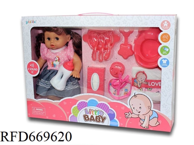14 INCH DOLL WITH IC