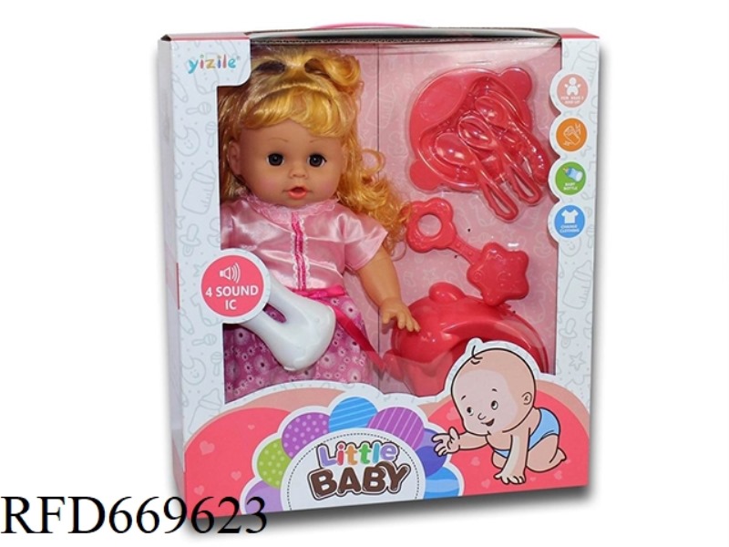 14 INCH DOLL WITH IC