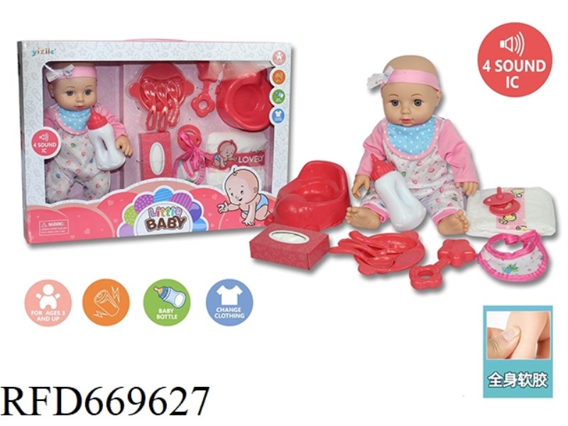 14 INCH DOLL WITH IC