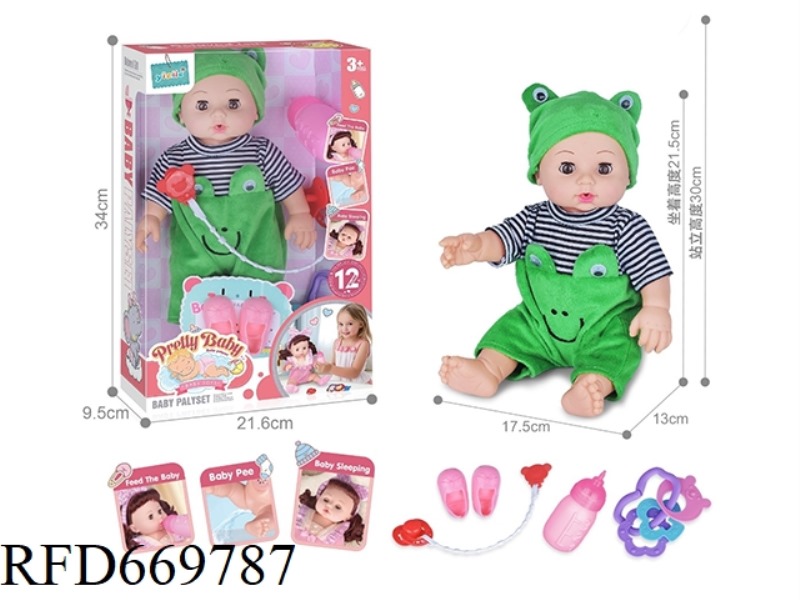 14 INCH DOLL WITH 12 SOUND IC