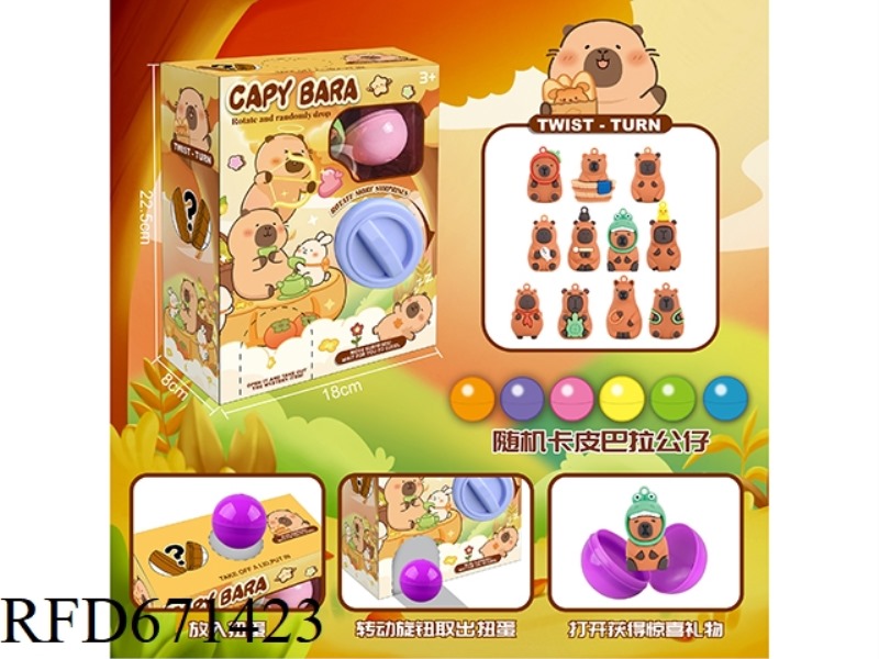 KAPIBABALA GACHA DOLLS