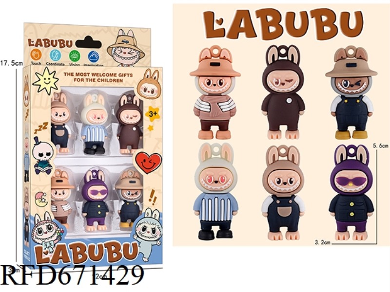 PACK 6 LABRADORS