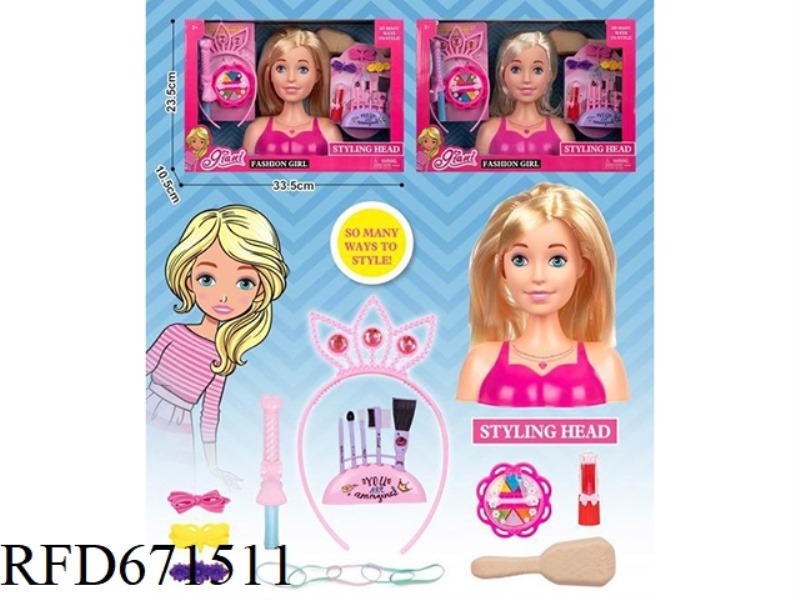 BARBIE FASHIONISTA 8-INCH HAIRSTYLE