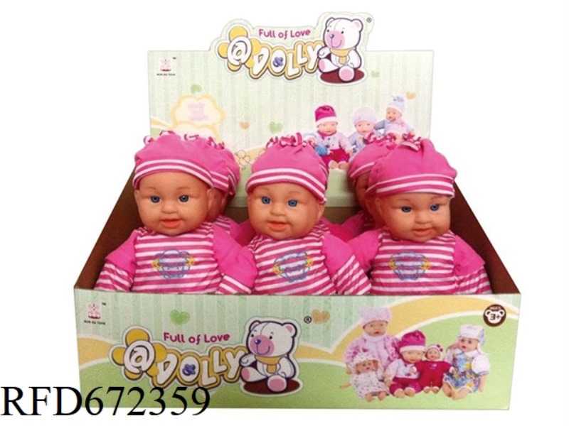 EACH BOX CONTAINS 9 16-INCH DOLL STRAP ICS