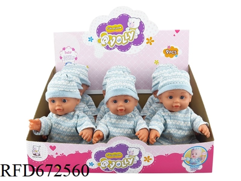 12-INCH DOLL WITH IC VINYL BODY 9PCS