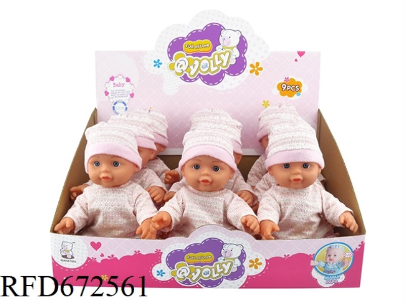 12-INCH DOLL WITH IC VINYL BODY 9PCS