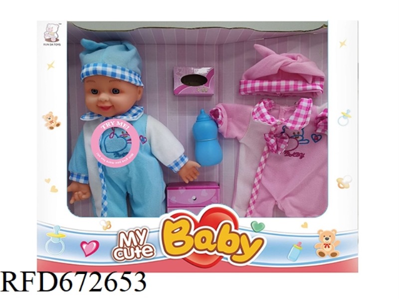 12 INCH DOLL WITH IC (WITH ACCESSORIES)