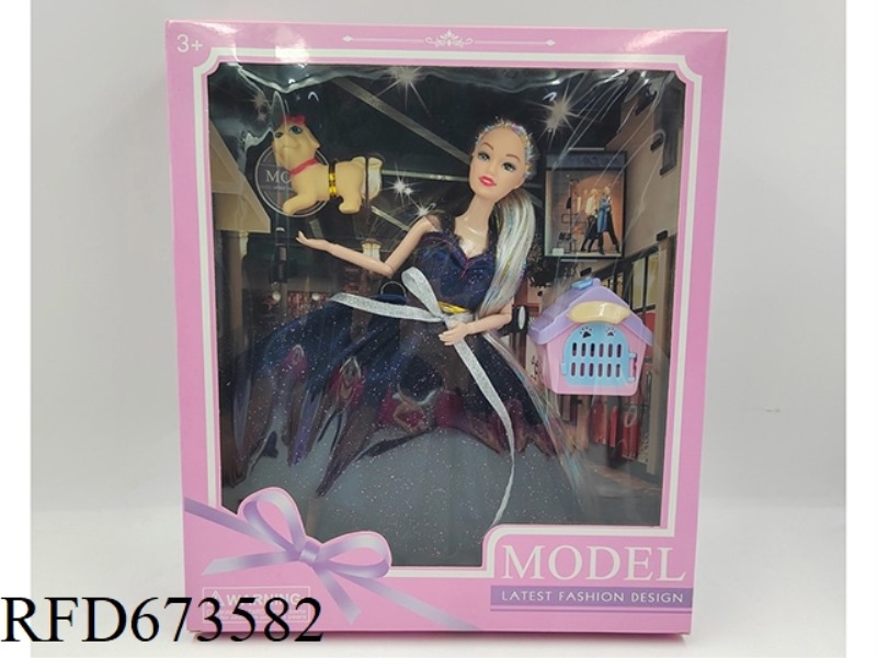 11.5 INCH 11 JOINT BARBIE DOLL